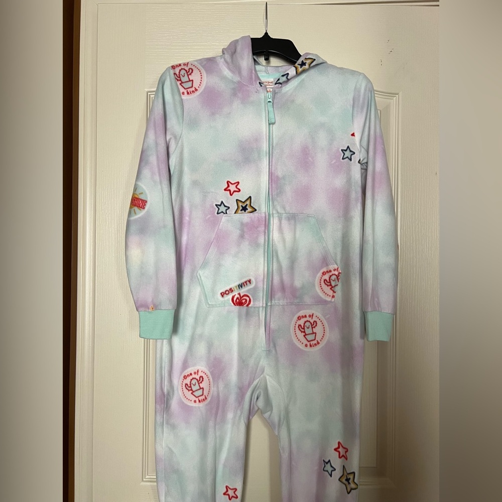 Girls 10/12 Cat & Jack Pajama Onesie